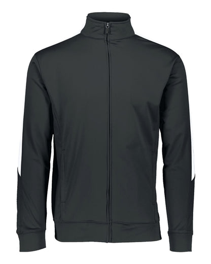 Augusta Sportswear Men's Medalist Jacket 2.0 4395 #color_Black/ White