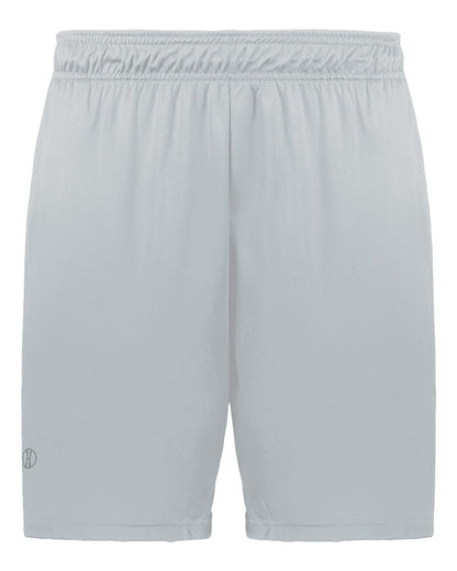 Holloway Youth Momentum Shorts 223622 #color_Silver