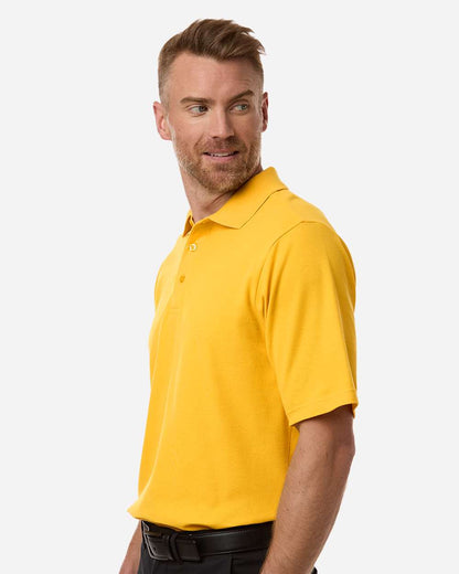 CORE365 Men's Resolve CVC Performance Pique Polo CE106 #colormdl_Campus Gold