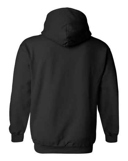 Gildan Unisex Heavy Blend™ Hooded Sweatshirt 18500 #color_Black