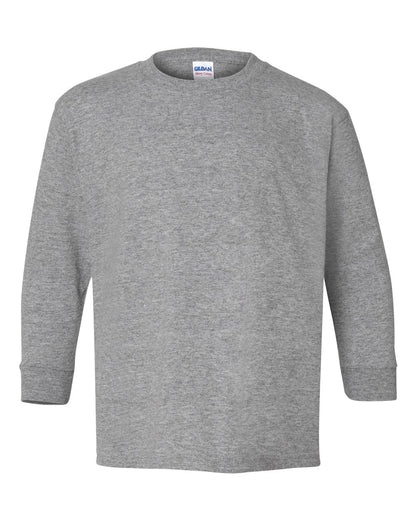 Gildan Youth Heavy Cotton™ Long Sleeve T-Shirt 5400B #color_Sport Grey