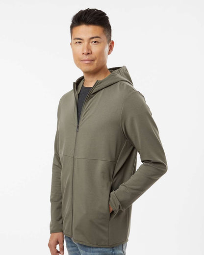 Independent Trading Co. Unisex Perform Full-Zip Hooded Sweatshirt EXP30PZ #colormdl_Pine