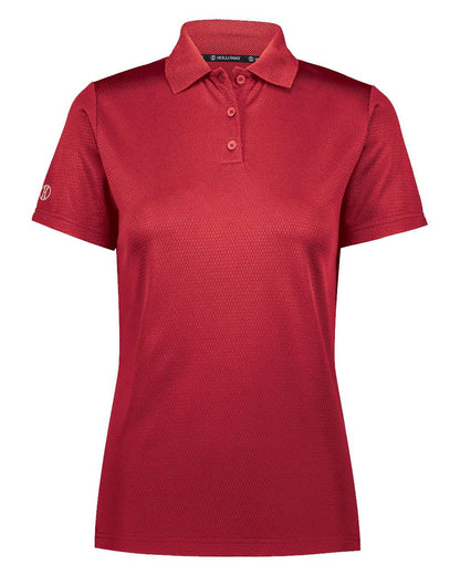 Holloway Women's Prism Polo 222768 #color_Scarlet
