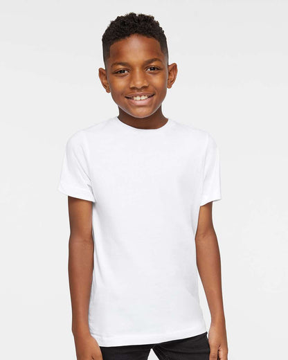 LAT Youth Fine Jersey Tee 6101 #colormdl_White
