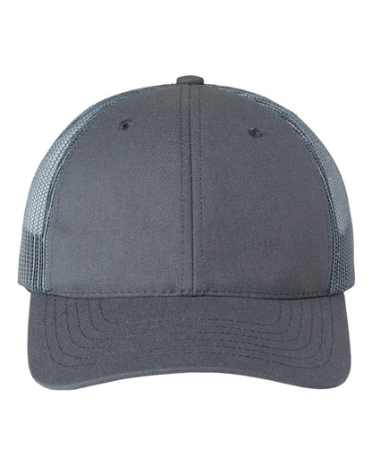 Classic Caps USA-Made Trucker Cap USA100 #color_Charcoal