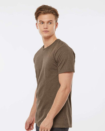 Tultex Premium Cotton Blend T-Shirt 541 #colormdl_Brown Heather