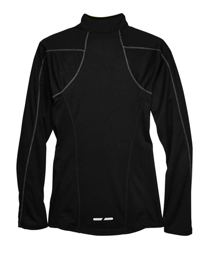 North End Women's Radar Performance Quarter-Zip Pullover 78187 #color_Black