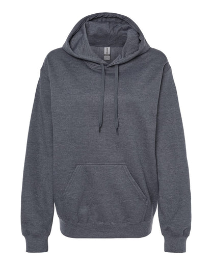 Gildan Unisex Softstyle® Midweight Hooded Sweatshirt SF500 #color_Dark Heather