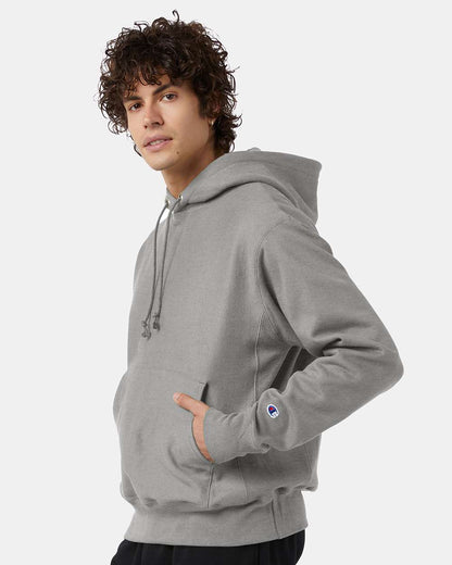 Champion Unisex Reverse Weave® Hooded Sweatshirt S101 #colormdl_Oxford Grey