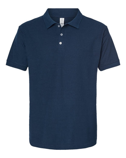 Tultex 50/50 Sport Pique Polo 400 #color_Navy