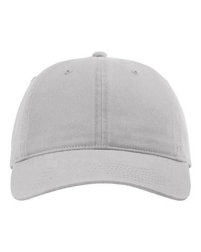 Richardson Peach Twill Dad Hat 326 #color_Grey