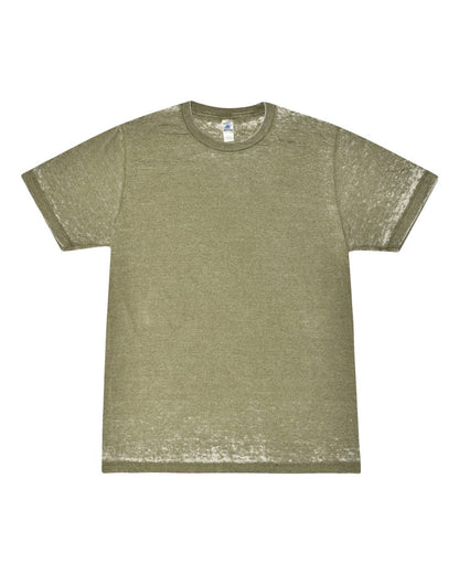 Colortone Acid Wash Burnout T-Shirt 1350 #color_Olive