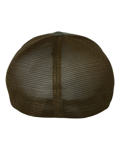 Flexfit Unipanel™ Trucker Cap 5511UP #color_Melange Olive