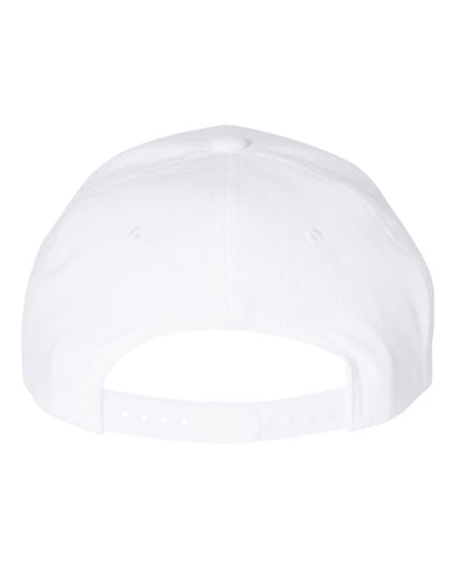 YP Classics Premium Curved Bill Snapback Cap 6789M #color_White