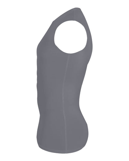 Augusta Sportswear Unisex Hyperform Sleeveless Compression Shirt 2602 #color_Graphite