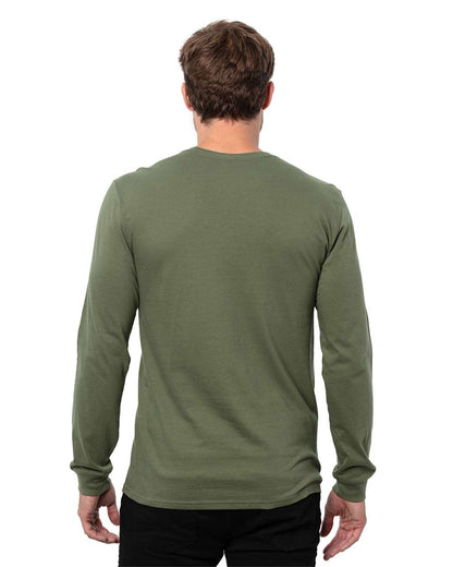 Threadfast Apparel Unisex Epic Long Sleeve T-Shirt T3000 #colormdl_Military Green
