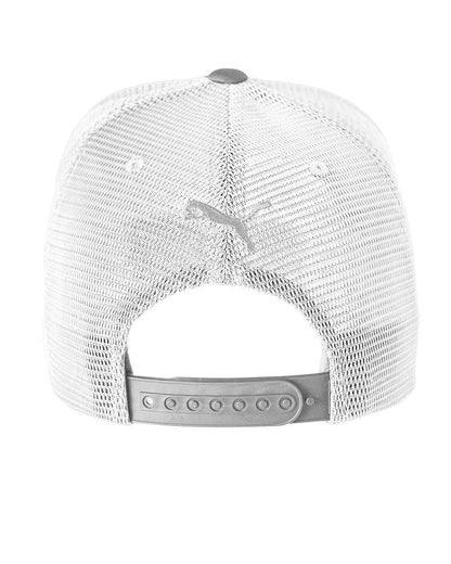 Puma Golf 110 Snapback Trucker Cap 22675 #color_Quarry/ Bright White