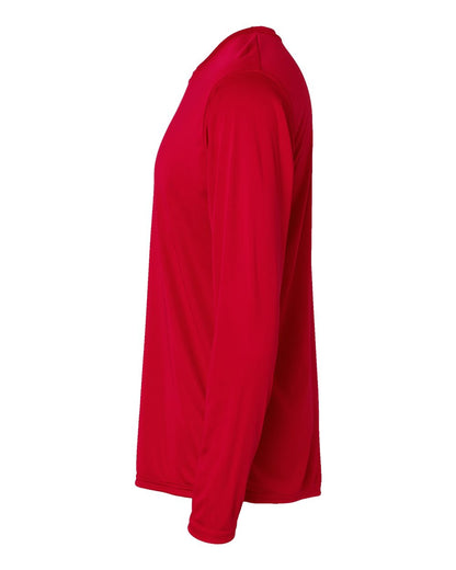 Holloway Men's Momentum Long Sleeve T-Shirt 222822 #color_Scarlet