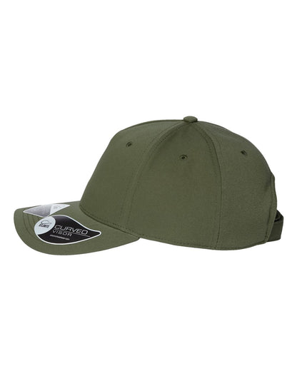 Atlantis Headwear Sustainable Five-Panel Cap FIJI #color_Olive