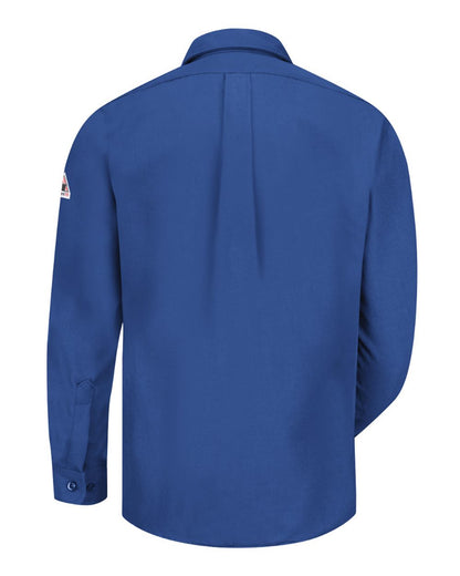 Bulwark Men's Tall Uniform Shirt - Nomex® IIIA SND6T #color_Royal Blue