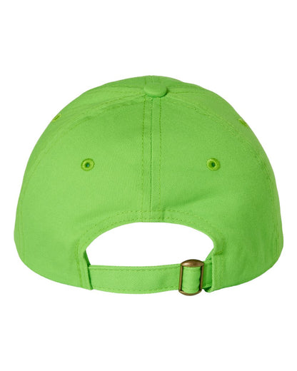 Valucap Bio-Washed Classic Dad Hat VC300A #color_Neon Green
