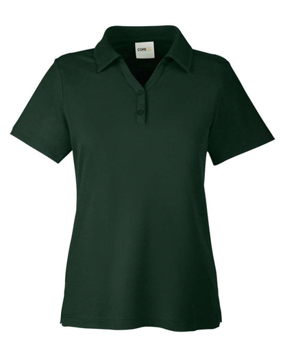 CORE365 Women's Fusion ChromaSoft™ Pique Polo CE112W #color_Forest