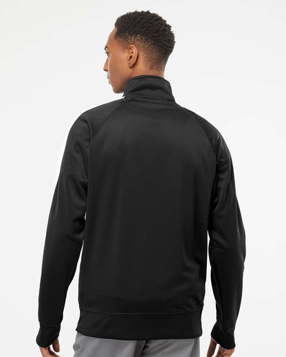 Independent Trading Co. Lightweight Poly-Tech Full-Zip Track Jacket EXP70PTZ #colormdl_Black