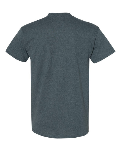 Gildan Unisex Heavy Cotton™ T-Shirt 5000 #color_Dark Heather