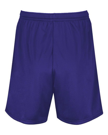 Augusta Sportswear Youth Modified Mesh Shorts 1851 #color_Purple