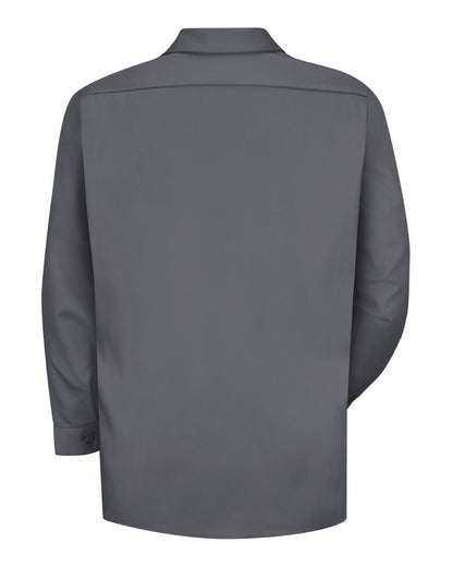Red Kap Men's Deluxe Heavyweight Cotton Shirt SC70 #color_Charcoal