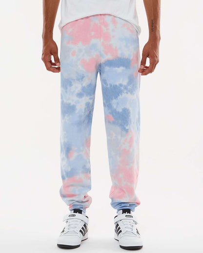 Dyenomite Dream Tie-Dyed Sweatpants 973VR #colormdl_Coral Dream