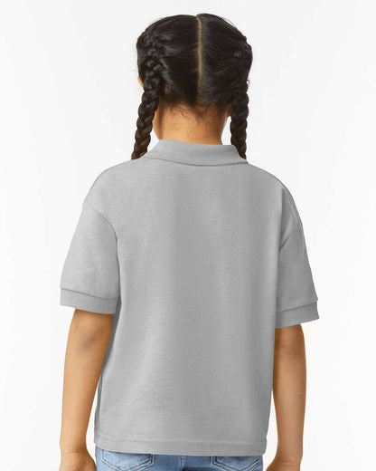 Gildan Youth DryBlend® Jersey Polo 8800B #colormdl_Sport Grey