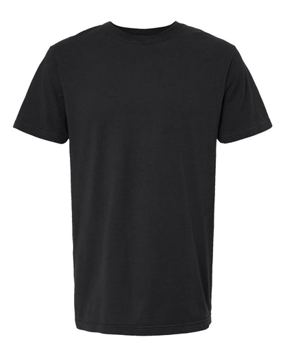 M&O Unisex Vintage Garment-Dyed T-Shirt 6500M #color_Black