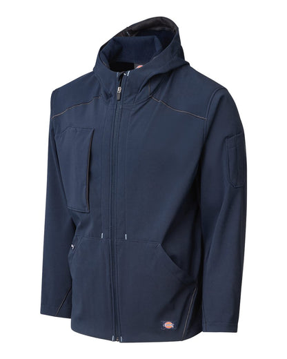 Dickies Protect Hooded Jacket - Tall Sizes PH10T #color_Dark Navy