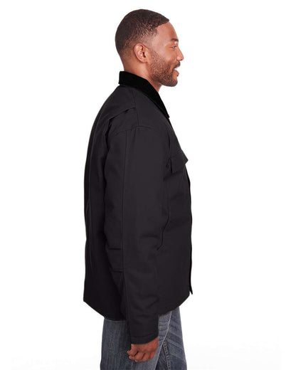 Berne Apparel Men's Heritage Chore Coat CH416 #colormdl_Black