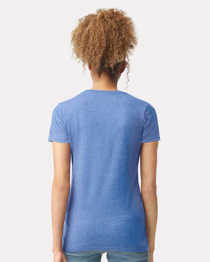 Gildan Women's Softstyle® T-Shirt 64000L #colormdl_Heather Royal