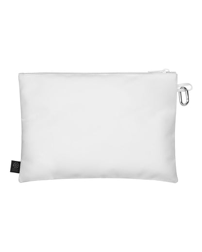 econscious Grove Go-Go Pouch With Carabiner EC8709 #color_White