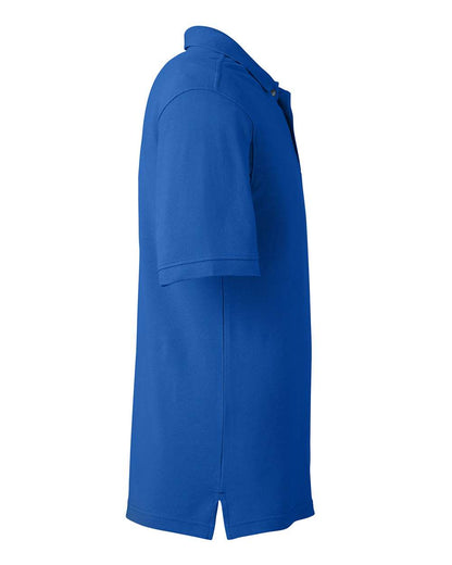 Harriton Men's Pique Polo M200 #color_True Royal