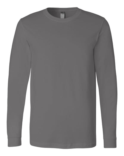 BELLA + CANVAS Unisex Jersey Long Sleeve Tee 3501 #color_Asphalt