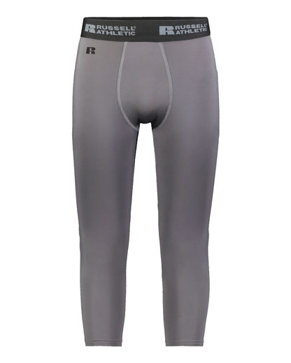Russell Athletic Unisex CoolCore® Compression Tights R23CPM #color_Stealth