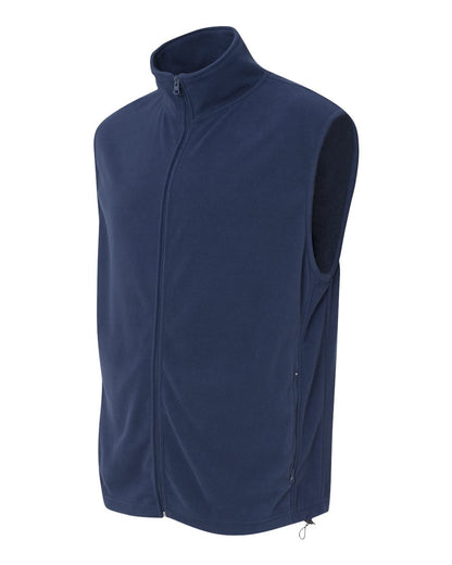 Sierra Pacific Men's Microfleece Full-Zip Vest 3310 #color_Nantucket Navy
