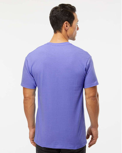 M&O Men's Gold Soft Touch T-Shirt 4800 #colormdl_Violet