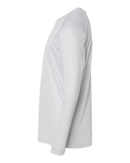 Paragon Youth Long Islander Performance Long Sleeve T-Shirt 218Y #color_Aluminum