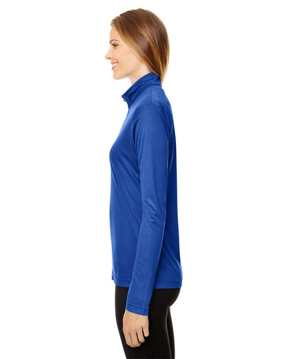Team 365 Women's Zone Performance Quarter-Zip Pullover TT31W #colormdl_Sport Royal