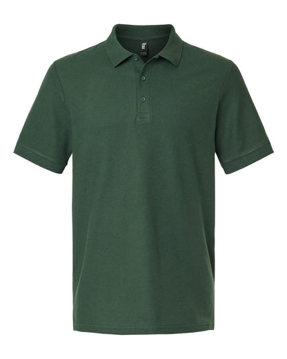 Gildan Hammer™ Pique Polo 85800 #color_Forest Green