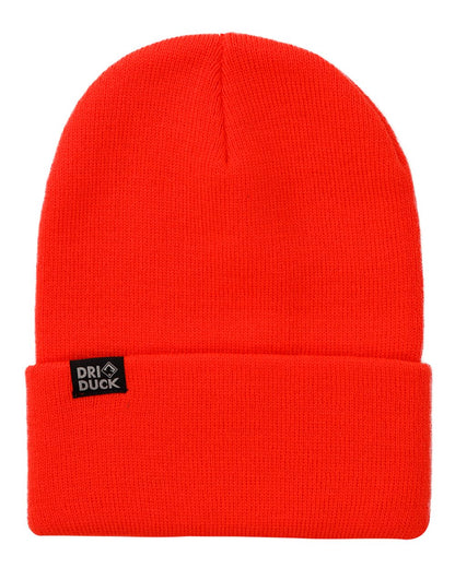 DRI DUCK Coleman Cuffed Beanie 3523 #color_Blaze Orange