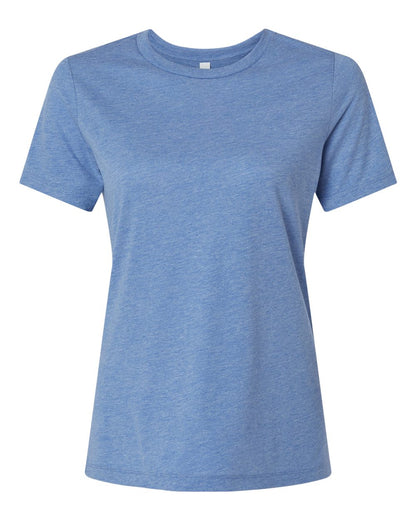 BELLA + CANVAS Women’s Relaxed Fit Triblend Tee 6413 #color_Blue Triblend