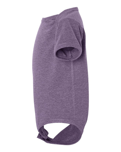 Rabbit Skins Infant Fine Jersey Bodysuit 4424 #color_Wisteria Blackout