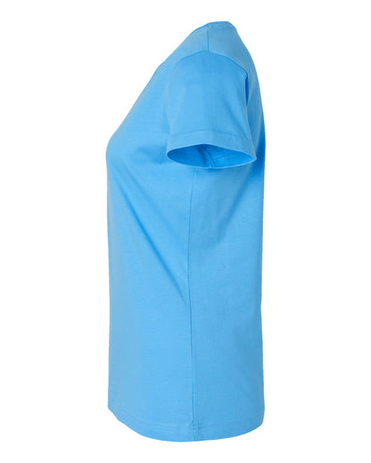 LAT Women's Fine Jersey Tee 3516 #color_Aqua