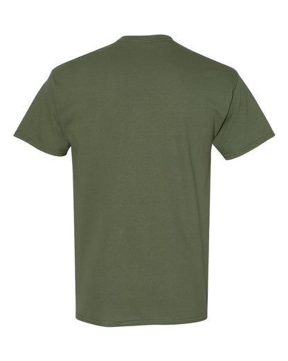 Gildan Unisex Heavy Cotton™ T-Shirt 5000 #color_Military Green